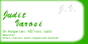 judit varosi business card